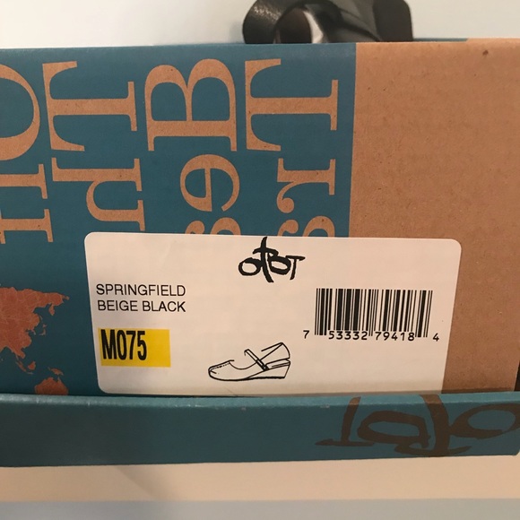 OTBT Springfield Beige Black. New in box! - Picture 3 of 3